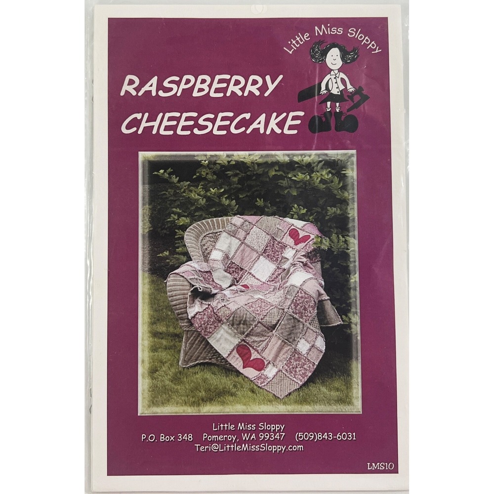 Raspberry Cheesecake Little Miss Sloppy Pattern‎